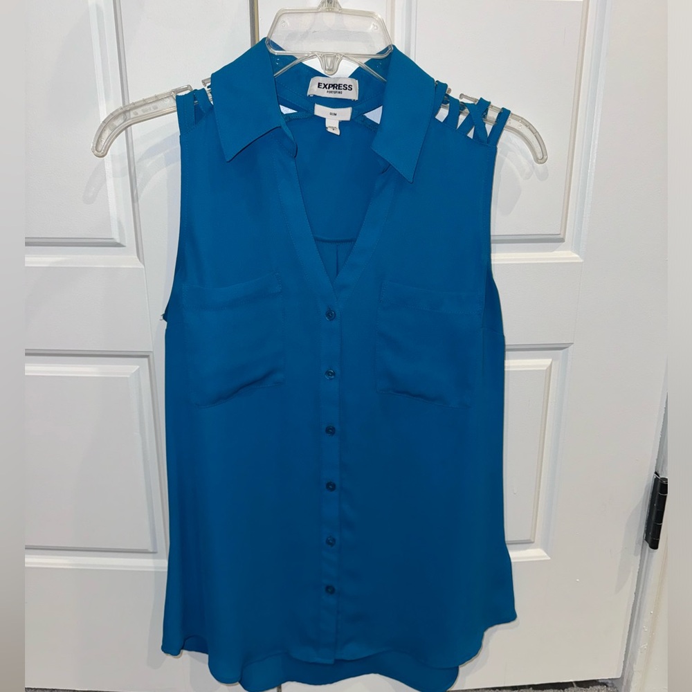 Express portofino shirt - blue